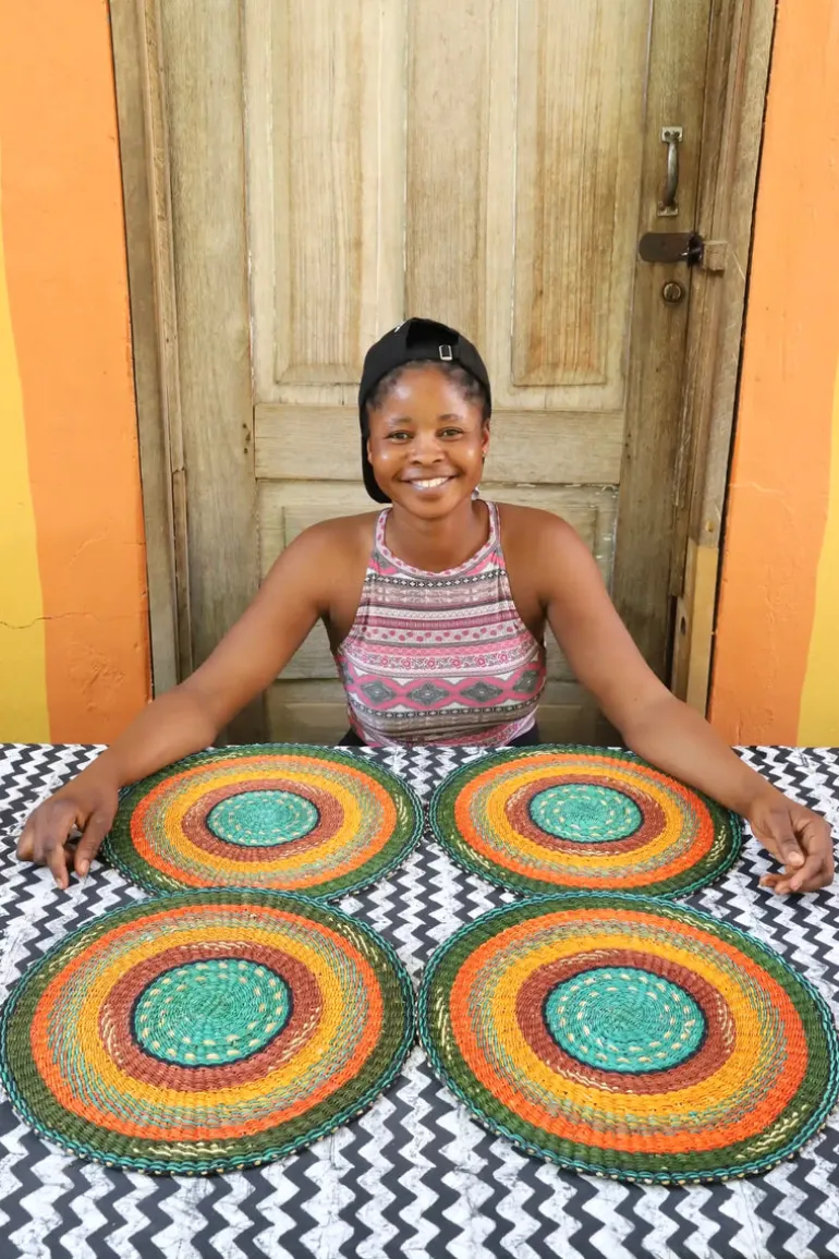 Placemats (large) by Faustina Abeene