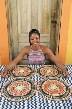 Placemats (large) by Faustina Abeene