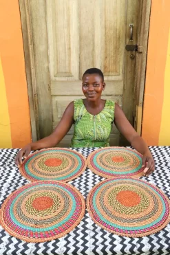 Placemats (large) by Gifty Nyaabire