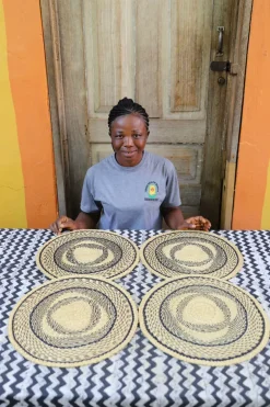 Placemats (large) by Jennifer Akolgo