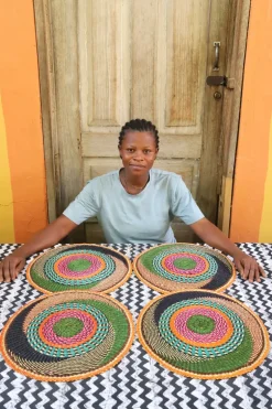 Placemats (large) by Vida Alemborah