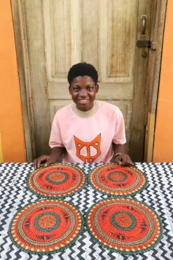 Placemats (small) by Assibi Nsohbillah