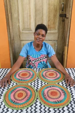 Placemats (small) by Gifty Adagaam