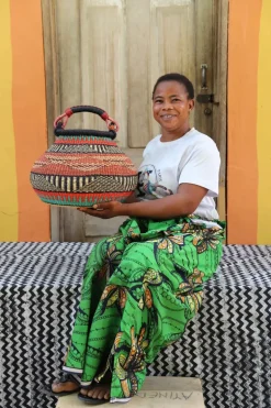 Pot Basket (Large) by Grace Abisika