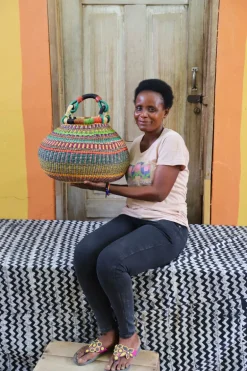 Pot Basket (Large) by Lariba Akumasi