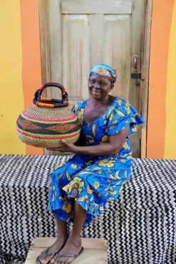 Pot Basket (Medium) by Azumah Alagberigo
