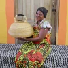 Pot Basket (Medium) by Mary Anaba