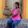 Pot Basket (Medium) by Mary Asoba