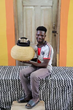 Pot Basket (Medium) by Nsoh Abe-enge