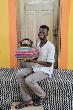 Pot Basket (Medium) by Richmond Amenbire