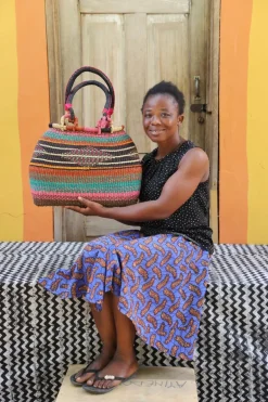Slim Line Shoulder Bag by Jennifer Akolgo