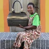 Slim Line Shoulder Bag by Charity Atuah
