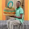 Slim Line Shoulder Bag by Nsohbillah Alagbona