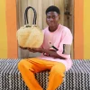 Stay Flow Woven Handbag (Small) by James Ayingasum