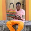 Stay Flow Woven Handbag (Small) by James Ayingasum