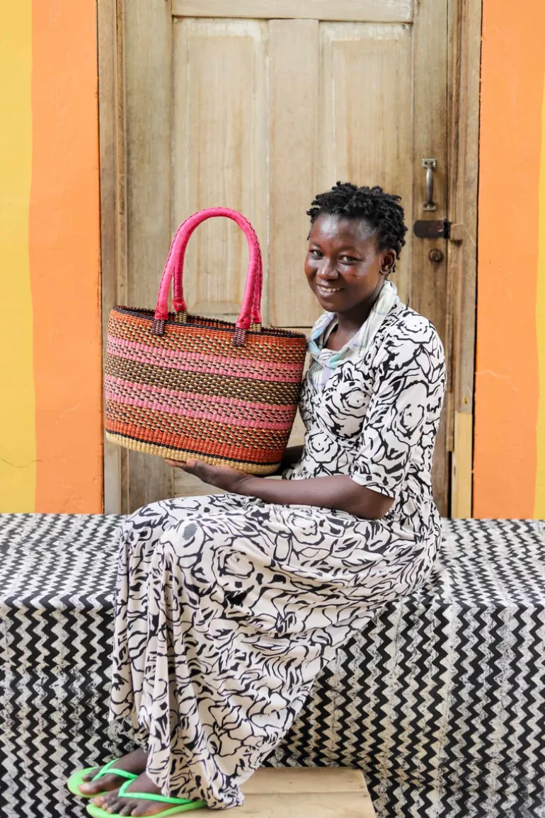Tapoh Basket by Christiana Anaba