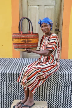 Tapoh Basket by Assibi Abisika