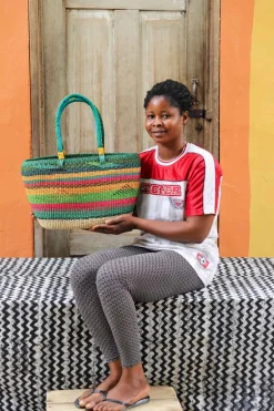 Tapoh Basket by Faustina Abeene