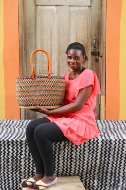 Tapoh Basket by Modesta Adongo