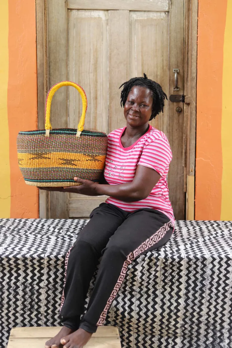 Tapoh Basket by Nmahbillah Akolgo