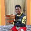 Tiny Drum Basket by Ayingasum James