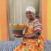 Tiny Drum Basket by Assibi Abisika