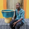 Wave Planter (Art Basket) by Atanga Adongo