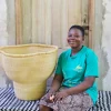 Wave Planter (Art Basket) by Cynthia Ayine