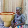 Wave Planter (Art Basket) by Akelba Nyaaba