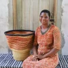 Wave Planter (Art Basket) by Mary Ayinbora