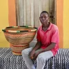 Wave Planter (Art Basket) by Nsohbillah Alagbona