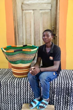 Wave Planter (Art Basket) by Maclean ''Mucre'' Anafo