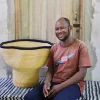 Wave Planter (Art Basket) by Atanga Adongo
