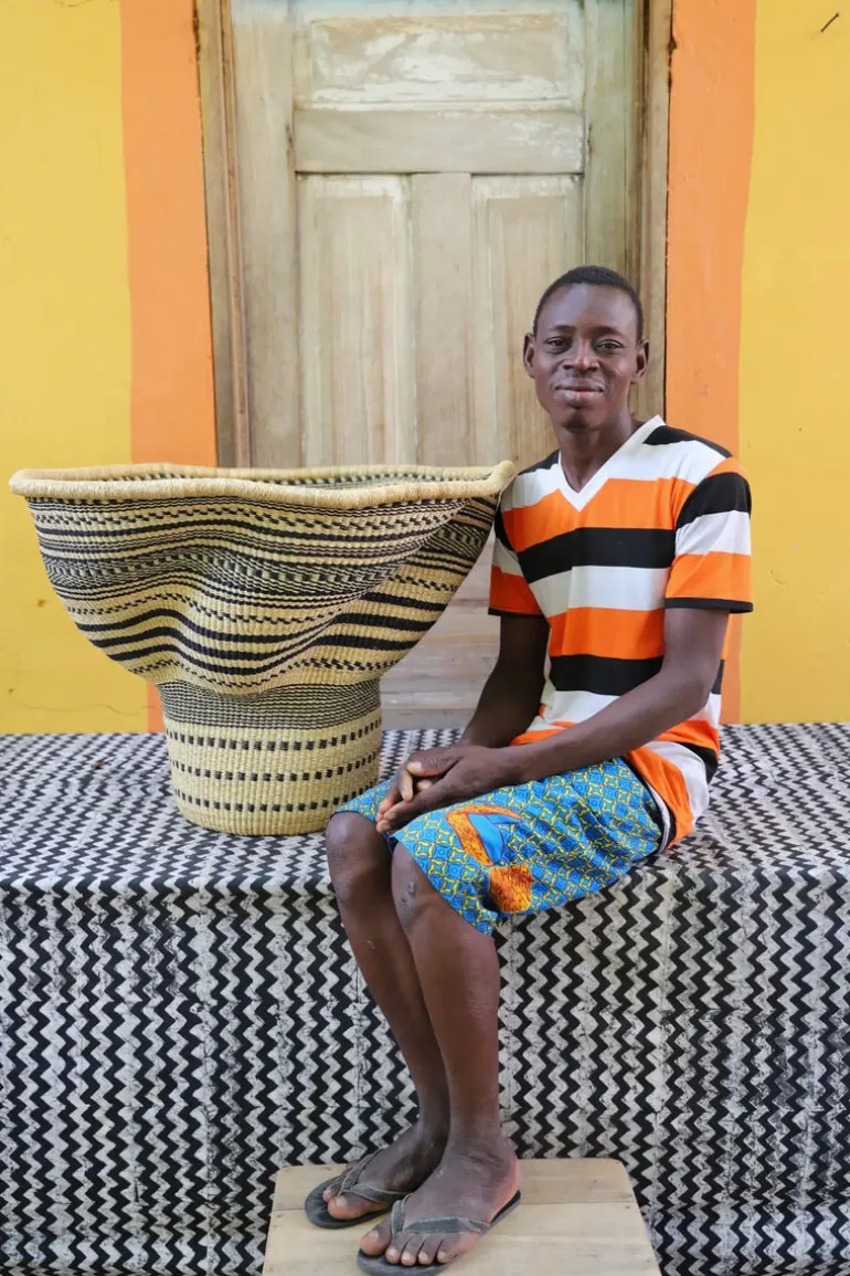 Wave Planter (Art Basket) by Nsohbillah Abisika