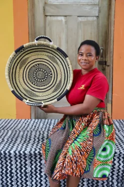 Woven Tray - Double Weave (Small) by Grace Abisika