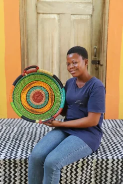 Woven Tray - Double Weave (Very Small) by Atinga Paulina
