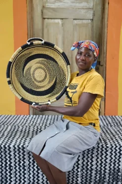 Woven Tray - Double Weave (Small) by Selina Ayengasum