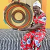 Woven Tray - Single Weave (Large) by Cynthia Nsoh