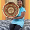 Woven Tray - Single Weave (small) by Abugre Azubire