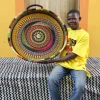 Woven Tray - Single Weave (Large) by Raymond Atindamoligo