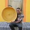 Woven Tray - Single Weave (Large) by Yakubu Nsohbillah