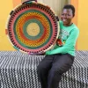 Woven Tray - Single Weave (Large) by Akansingamah Abuah