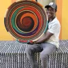 Woven Tray (Large / DOUBLE WEAVE) by Atibillah Ayine