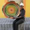 Woven Tray (Large / DOUBLE WEAVE) by Ayinpoka Anafo