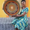 Woven Tray (Large / DOUBLE WEAVE) by Afia Adukbillah