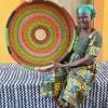 Woven Tray (Large / DOUBLE WEAVE) by Azumah Alagberigo