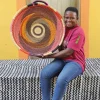 Woven Tray (Medium / DOUBLE WEAVE) by Ida Adigvom