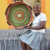 Woven Tray (Medium / DOUBLE WEAVE) by Vida Atambire