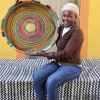 Woven Tray (Medium / DOUBLE WEAVE) by Mama Nsohyine