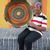 Woven Tray (Medium / DOUBLE WEAVE) by Nmalebna Amita